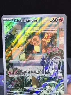 Pokemon Card Charmander SVP 044 Obsidian Flames Black Star Promo Light Play - Image 2