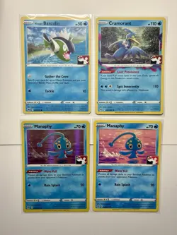 Trainer Pro Pack Pokemon Card Lot - X4 Unique Cards - A115 - Image 1