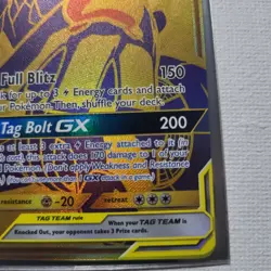 Pokemon Pikachu & Zekrom GX Tag Team SM248 Promo Card Sun & Moon NM Condition - Image 4