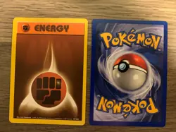 97/102 Fighting Energy - Base Set - Common Pokemon TCG Card - Image 1