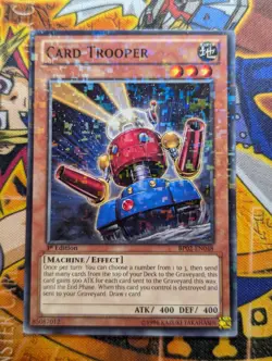 Card Trooper - Mosaic Rare BP02-EN048 1st Edition YUGIOH - Image 1