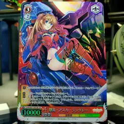 DIY Asuka Langley Evangelion SP Card Weiss schwarz EVA/S01-D01SP Signed TCG - Image 1