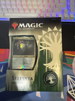 MTG Selesnya Guild Kit Magic the Gathering SEALED ENGLISH Pin Ravnica Conclave 630509699278 - Image 1