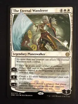 1x The Eternal Wanderer (011) Phyrexia: All Will Be One Promo Pack LP MTG Magic - Image 1