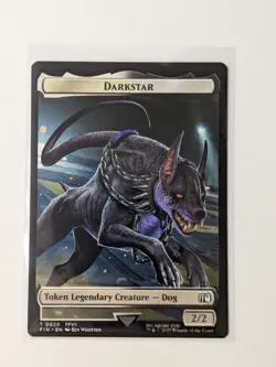 MTG Angelo / Darkstar #0019 #0020 Extended Art Final Fantasy Legendary Dog - Image 2
