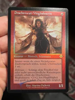 German FBB • Retro Foil Dragon’s Rage Channeler • NM • Mtg (1886) - Image 1