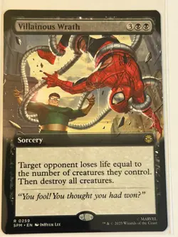 Villainous Wrath Extended Art Marvel's Spider-Man 259 - Image 1