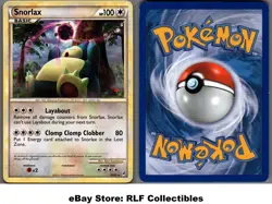 2011 Pokemon, Call of Legends, #33/95 Snorlax, Rare - Image 1