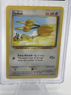 Gem Mint - 1999 Pokemon Doduo Base Set 48/102 CGC 10 - Image 2