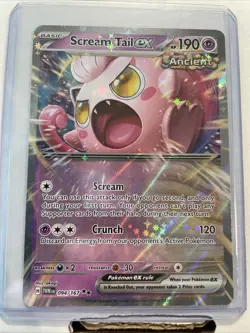 Pokemon TCG Scream Tail ex Scarlet & Violet-Twilight Masquerade 094/167 Holo... - Image 1
