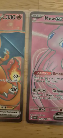 Pokemon 151 Full Art Lot All Near Mint to Mint Condition English Lot Of 9 Mew - Image 4