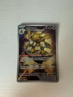 Alakazam MEP 009 Promo Mega Evolutions NM-MT In Hand Pokemon TCG - Image 1
