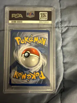 2005 Pokemon EX Shuckle Reverse Holo Unseen Forces PSA 8 - Image 2
