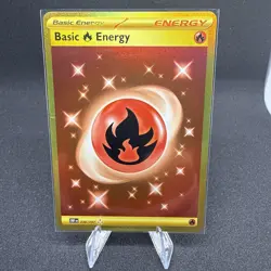 Pokemon TCG Basic Fire Energy Sv03: Obsidian Flames 230/197 Holo Hyper Rare - Image 1