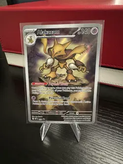 Alakazam MEP 009 Pokemon Center Stamped Black Star Promo NM - Image 1