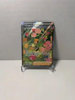 Pokemon TCG Crown Zenith Gardenia's Vigor # GG61 / GG70 Ultra Rare Near Mint - Image 1