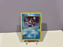 1st Edition! 😻 Pokemon SQUIRTLE 68/82 Team Rocket * Rare * Never Played - Image 1