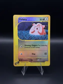 Clefairy 101/165 Expedition Base Set Reverse Holo LP Vintage E Reader Pokemon - Image 1