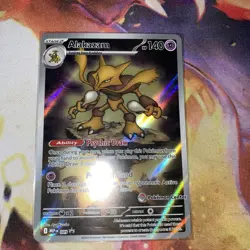 Pokemon Center Stamped Alakazam 009 - English - Mega Evolutions - ETB Promo - Image 1