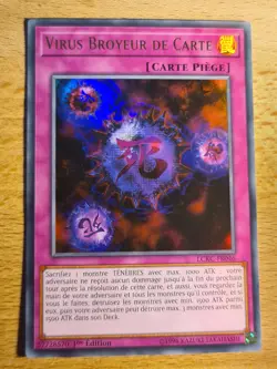 Crush Card Virus V.2●YUGIOH●LCKC●2018●FRENCH●ULTRA RARE●1st●NM #06422 - Image 1