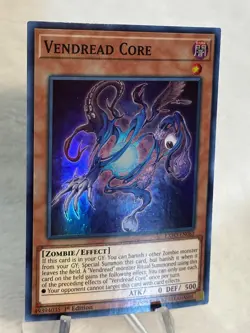 Yu-Gi-Oh! Vendread Core EXFO-EN083 1st Edition Super Rare - Image 2