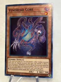 Yu-Gi-Oh! Vendread Core EXFO-EN083 1st Edition Super Rare - Image 3