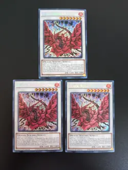 3x Black Rose Dragon 1st Edition Secret Rare RA04-EN057 Yu-Gi-Oh! - Image 1