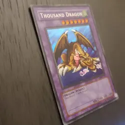 Yu-Gi-Oh! Thousand Dragon MRD-143 Secret Rare 1st Edition LP Vintage TCG - Image 4