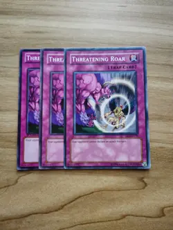 Yu-Gi-Oh! - Threatening Roar 3X - Full Playset - Image 1