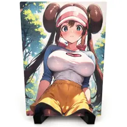 PokeGirl Rosa Sexy Hot Anime Waifu Girl Doujin Lewd Goddess Story ACG Art Card - Image 1