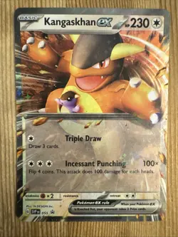Kangaskhan ex - SVP055 - Pokemon Scarlet & Violet Promo Ultra Rare Holo Card NM - Image 1
