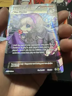 Hex Maniac 75a/98 Full Art Trainer Alternative Art Promo Card NM Condition - Image 3