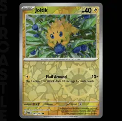 Joltik 064/182 Sv04: Paradox Rift (2023) Reverse Holo Common Pokemon TCG Card - Image 1