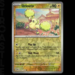 Oricorio 067/182 Sv04: Paradox Rift (2023) Reverse Holo Common Pokemon TCG Card - Image 1