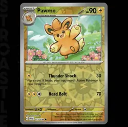 Pawmo 075/198 Sv01: Scarlet & Violet (2023) Reverse Holo Common Pokemon TCG Card - Image 1