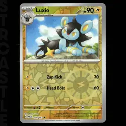 Luxio 070/193 Sv02: Paldea Evolved (2023) Reverse Holo Uncommon Pokemon TCG Card - Image 1
