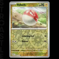 Voltorb 066/193 Sv02: Paldea Evolved (2023) Reverse Holo Common Pokemon TCG Card - Image 1