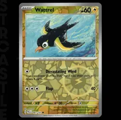 Wattrel 081/193 Sv02: Paldea Evolved (2023) Reverse Holo Common Pokemon TCG Card - Image 1