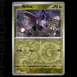 Noibat 152/193 Sv02: Paldea Evolved (2023) Reverse Holo Common Pokemon TCG Card - Image 1