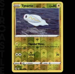 Tynamo 095/264 Swsh08: Fusion Strike (2021) Reverse Holo Common Pokemon TCG Card - Image 1