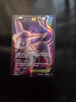 Espeon EX - 117/122 - Pokemon Breakpoint XY Full Art Ultra Rare Card NM - Image 1