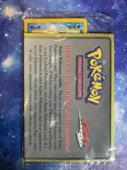 Marill Promo Wizards Black Star #29 Vintage Pokemon Card Sealed - Image 1
