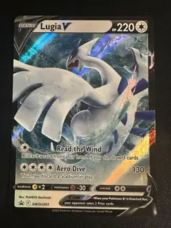 Lugia V SWSH301 Sword And Shield Promo Card - Image 1