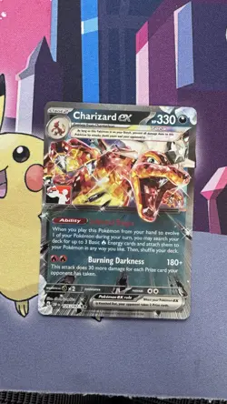 Charizard ex 125/197 - Prize Pack Series 5 - Pokemon Card Holo Rare NM/Mint - Image 1