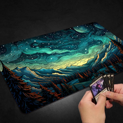 Playmat for MTG, with Free Storage Bags,Game Mat 24 x 14 inches, TCG and Board G - Image 5