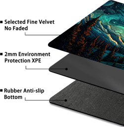 Playmat for MTG, with Free Storage Bags,Game Mat 24 x 14 inches, TCG and Board G - Image 4