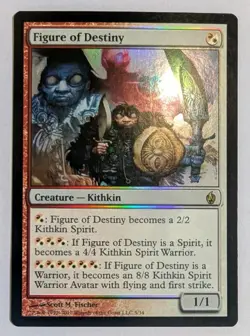 Figure of Destiny Premium Deck Series: Fire and Lightning Foil - MTG RARE - Image 1