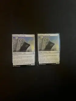 Crashing Drawbridge x2 [Throne of Eldraine] HP Magic MTG Cards - Image 1