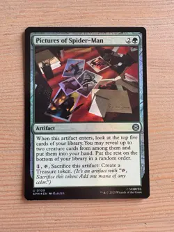 Pictures Of Spider-Man - 109 - MTG: Marvel’s Spider-Man - Uncommon - FOIL - Image 1