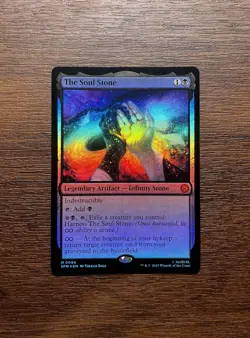 Magic the Gathering (MTG) Marvel Spider-Man The Soul Stone Foil - Image 1